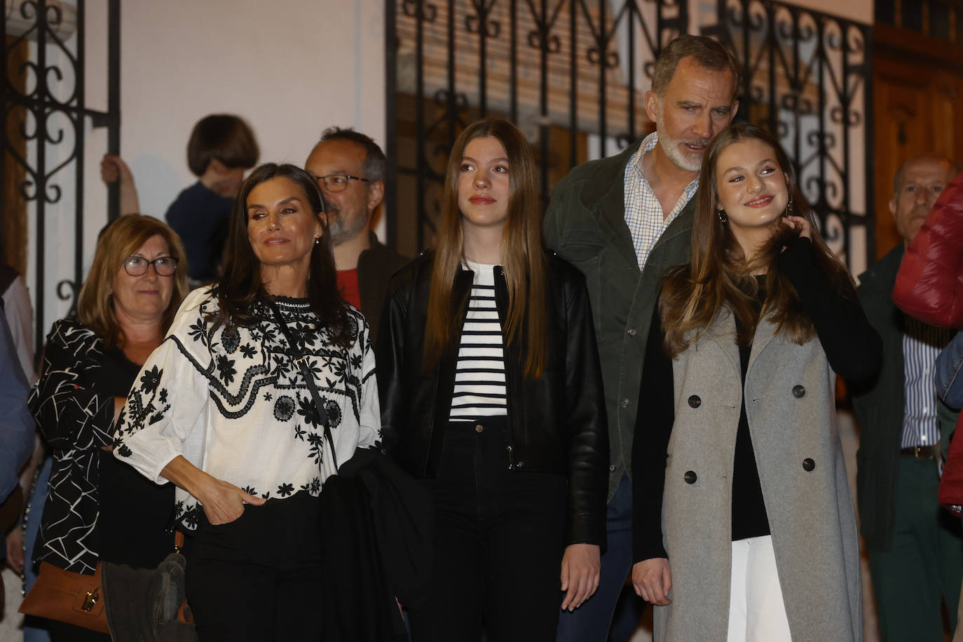 Los Reyes visitan la Pasión de Cristo de Chinchón