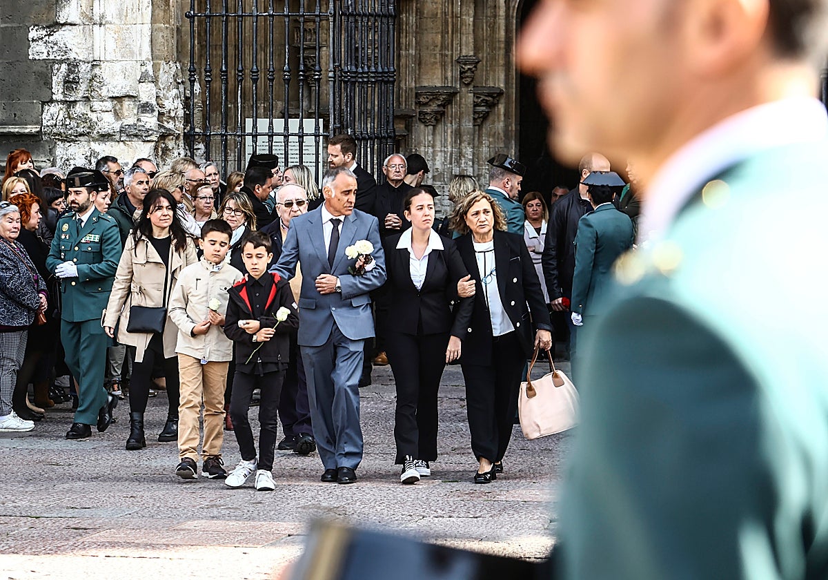 Funeral en la Catedral de Oviedo por el fallecimiento de Dámaso Guillén, el pasado día 3