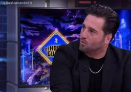 David Bustamante en 'El Hormiguero'