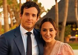 Íñigo Onieva y Tamara Falcó en la boda de Cristina Fernández Torres