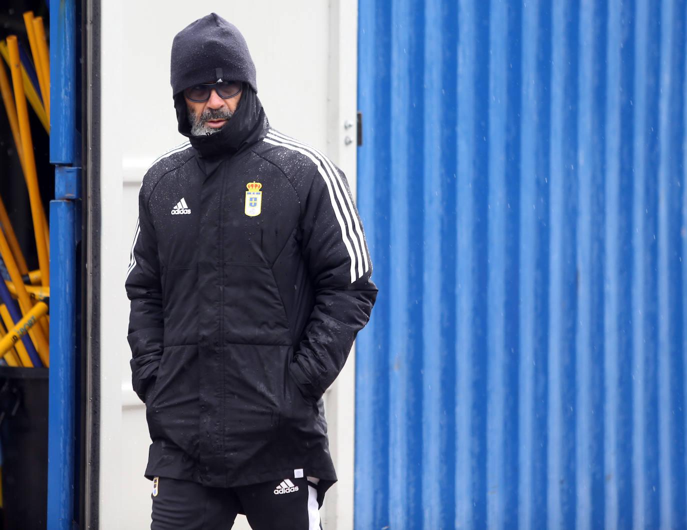 Entrenamiento del Real Oviedo (12/04/2023)