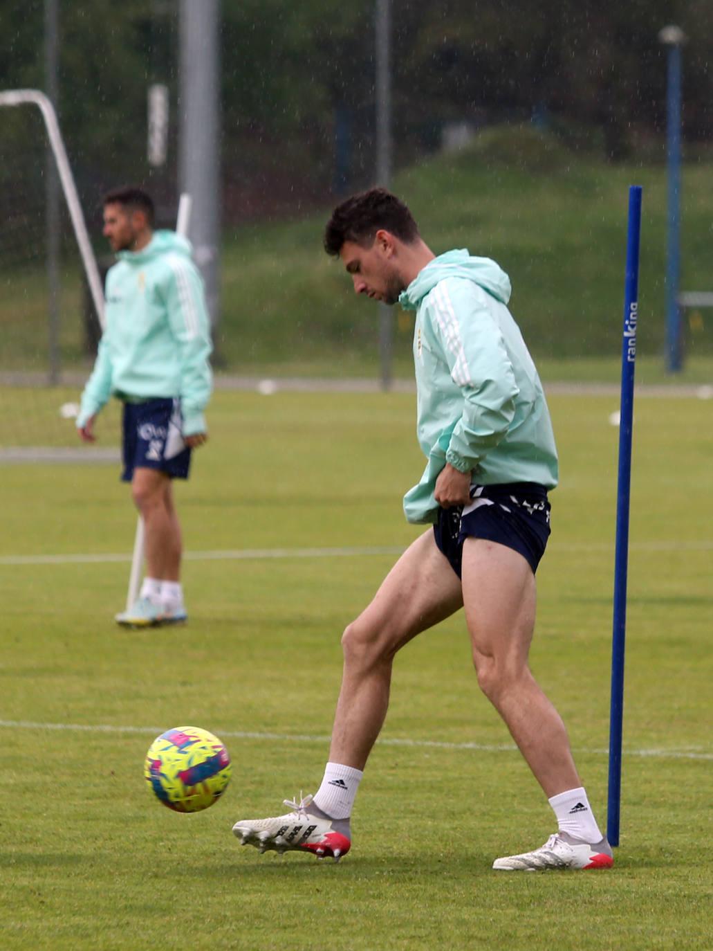 Entrenamiento del Real Oviedo (12/04/2023)