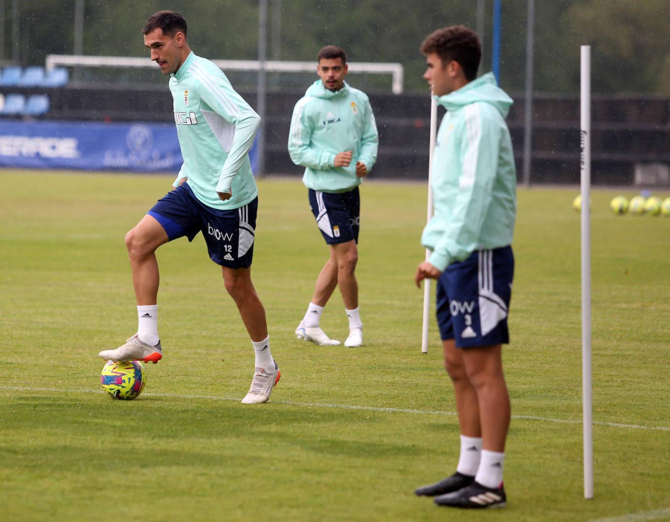 Entrenamiento del Real Oviedo (12/04/2023)