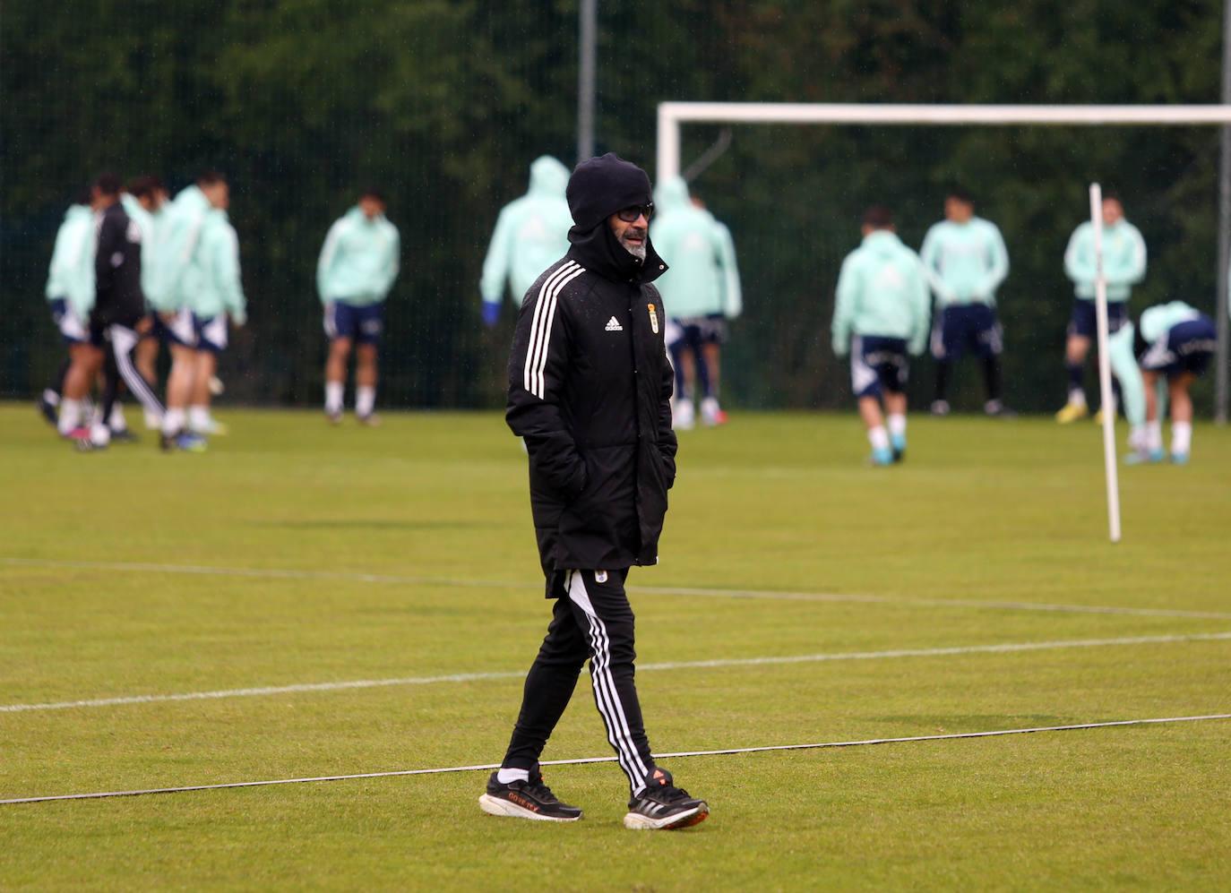 Entrenamiento del Real Oviedo (12/04/2023)