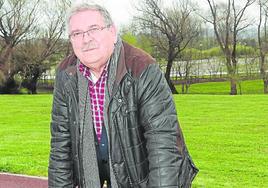 Iván Suárez, en el parque fluvial, en su etapa delíder vecinal. a. Flórez