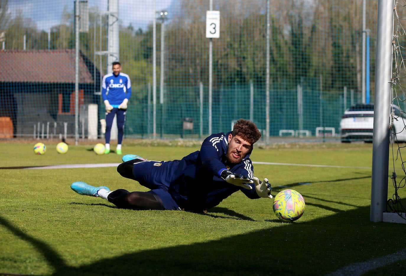 Entrenamiento del Real Oviedo (14/04/2023)