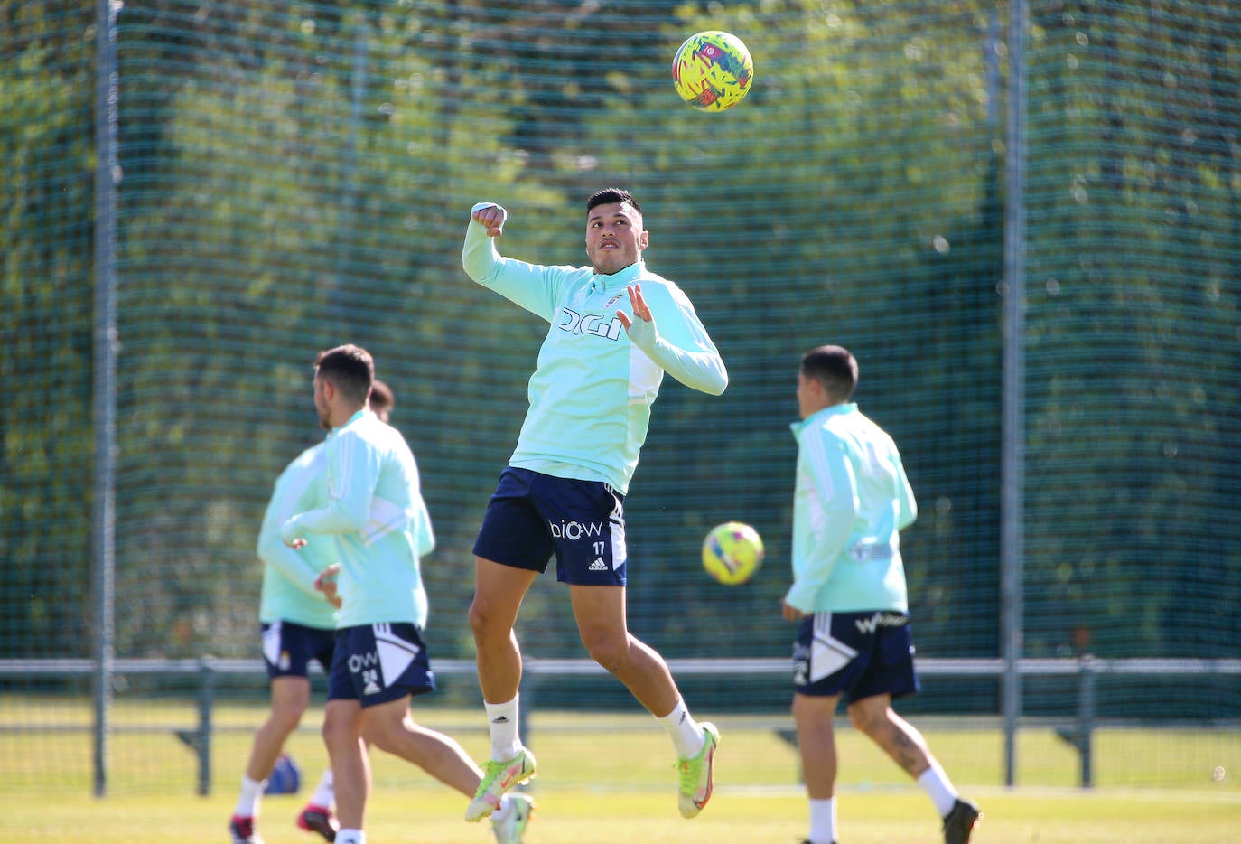 Entrenamiento del Real Oviedo (14/04/2023)