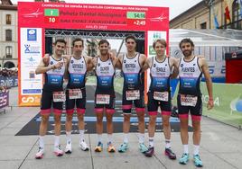 Avilés corona a sus primeros campeones de España en duatlón