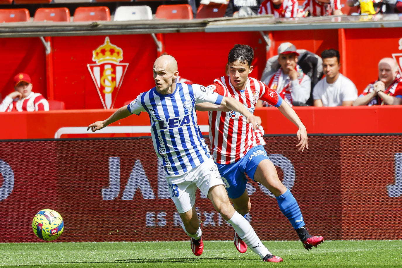 Las mejores jugadas del Sporting - Alavés