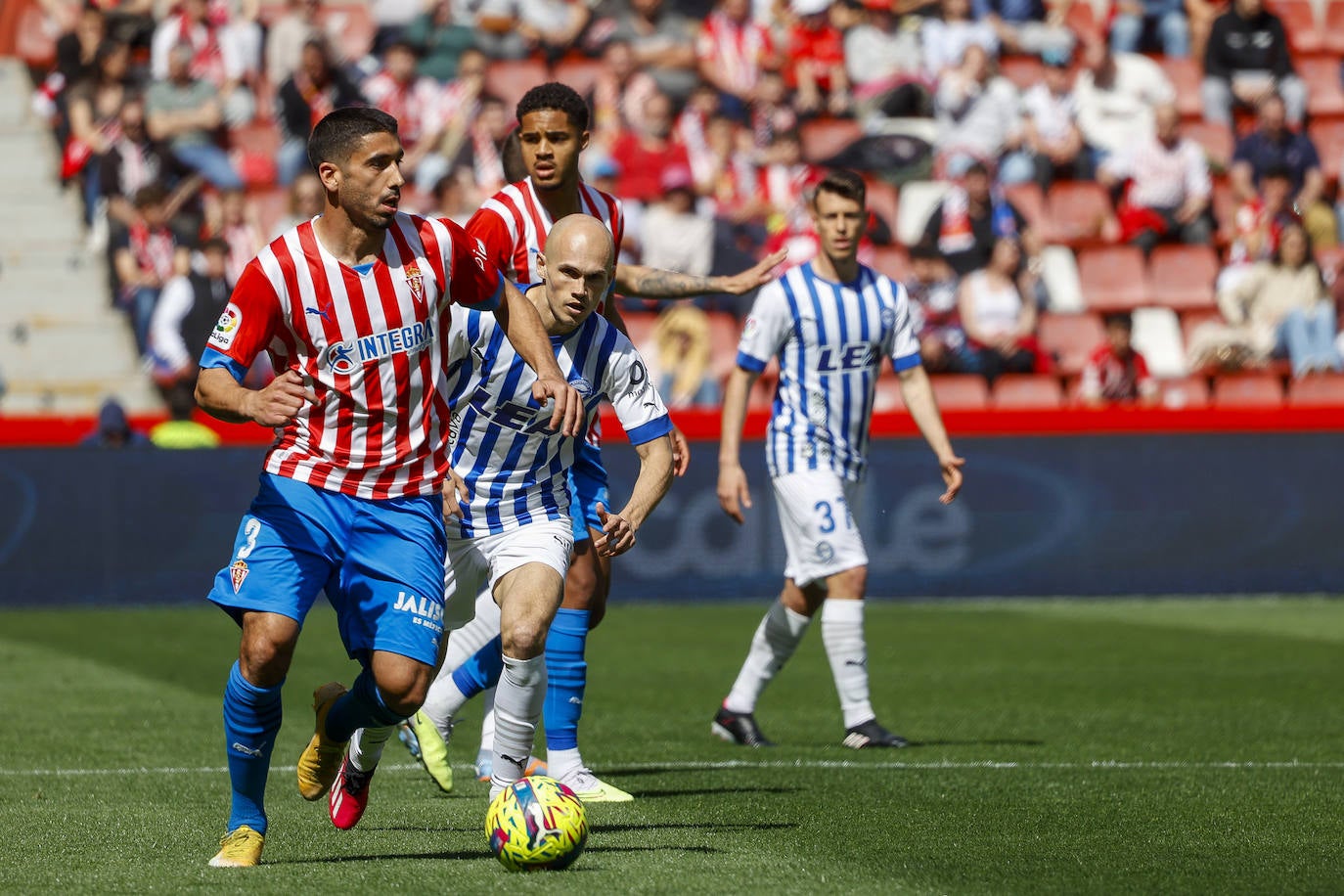 Las mejores jugadas del Sporting - Alavés