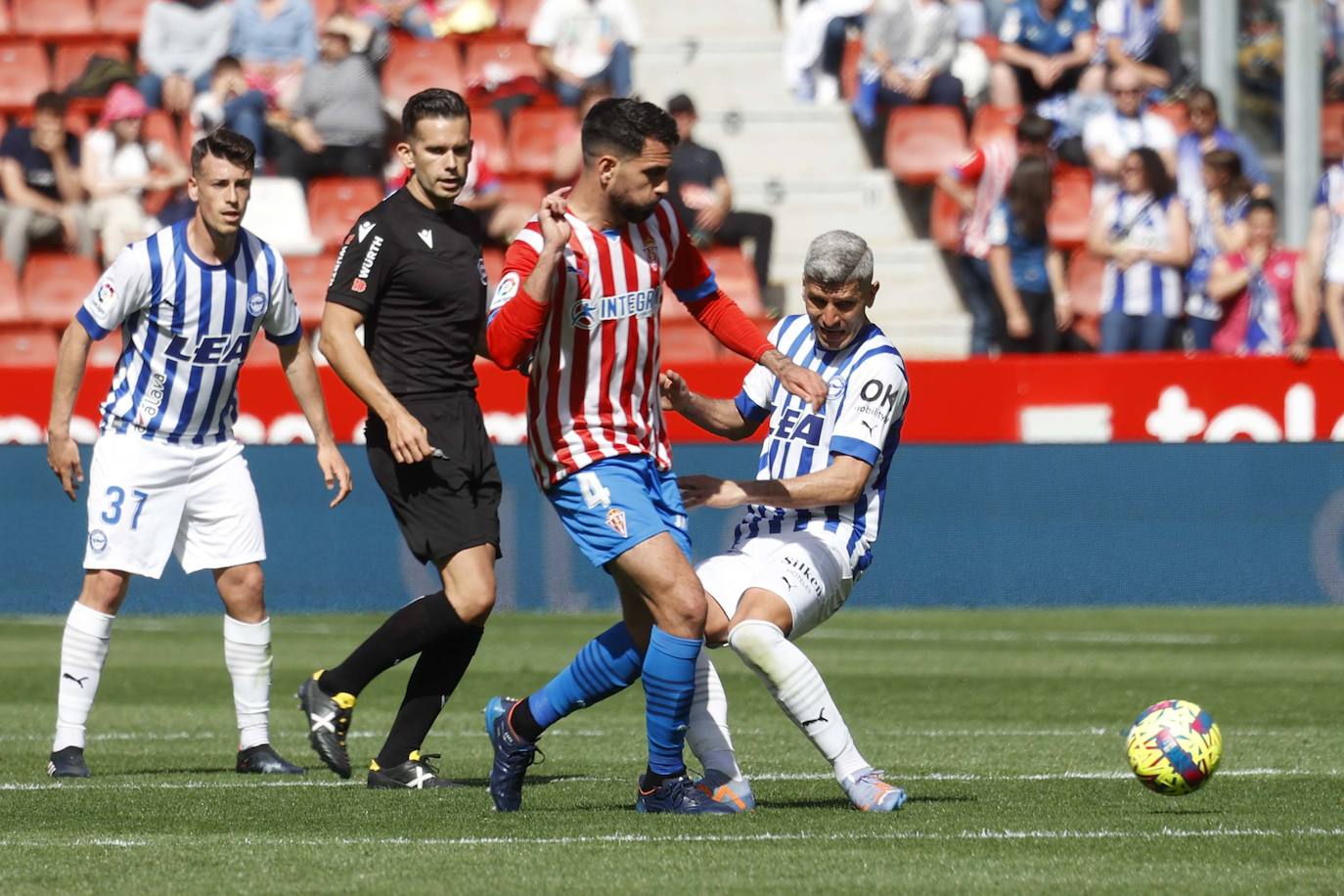 Las mejores jugadas del Sporting - Alavés