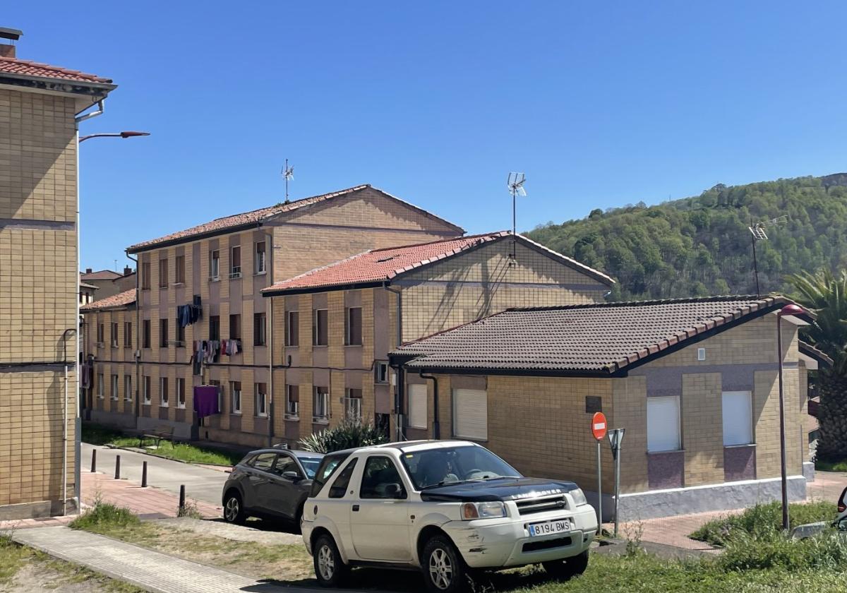 La zona de Otero, en la localidad langreana de Pando donde se han producido varios robos.