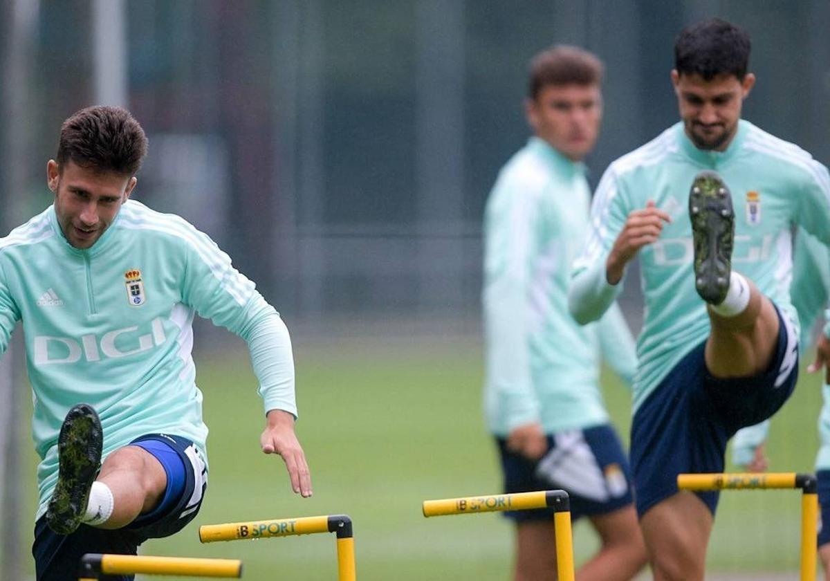 Entrenamiento del Real Oviedo