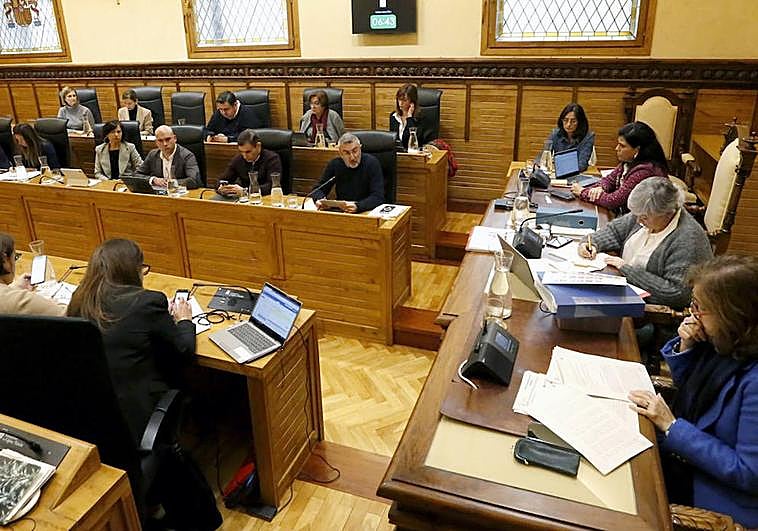 Pleno del Ayuntamiento de Gijón.