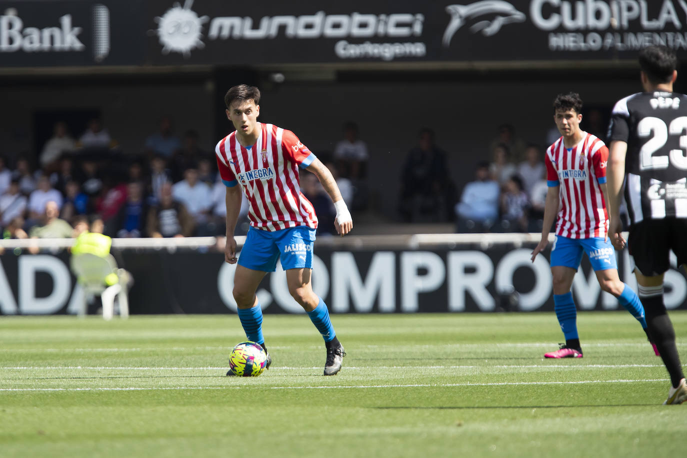 Las mejores imágenes del Cartagena - Sporting