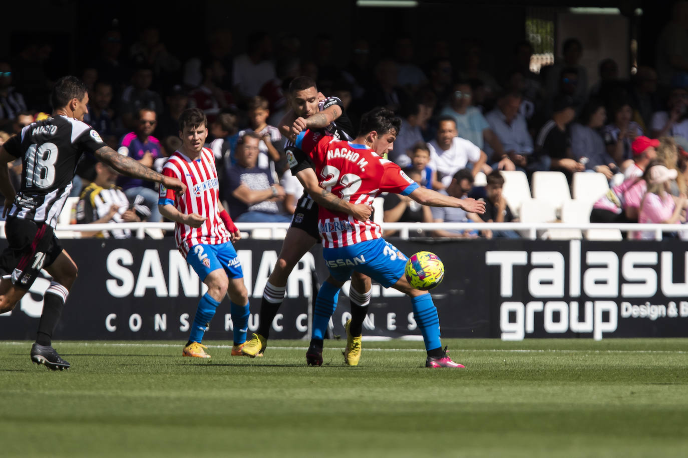 Las mejores imágenes del Cartagena - Sporting