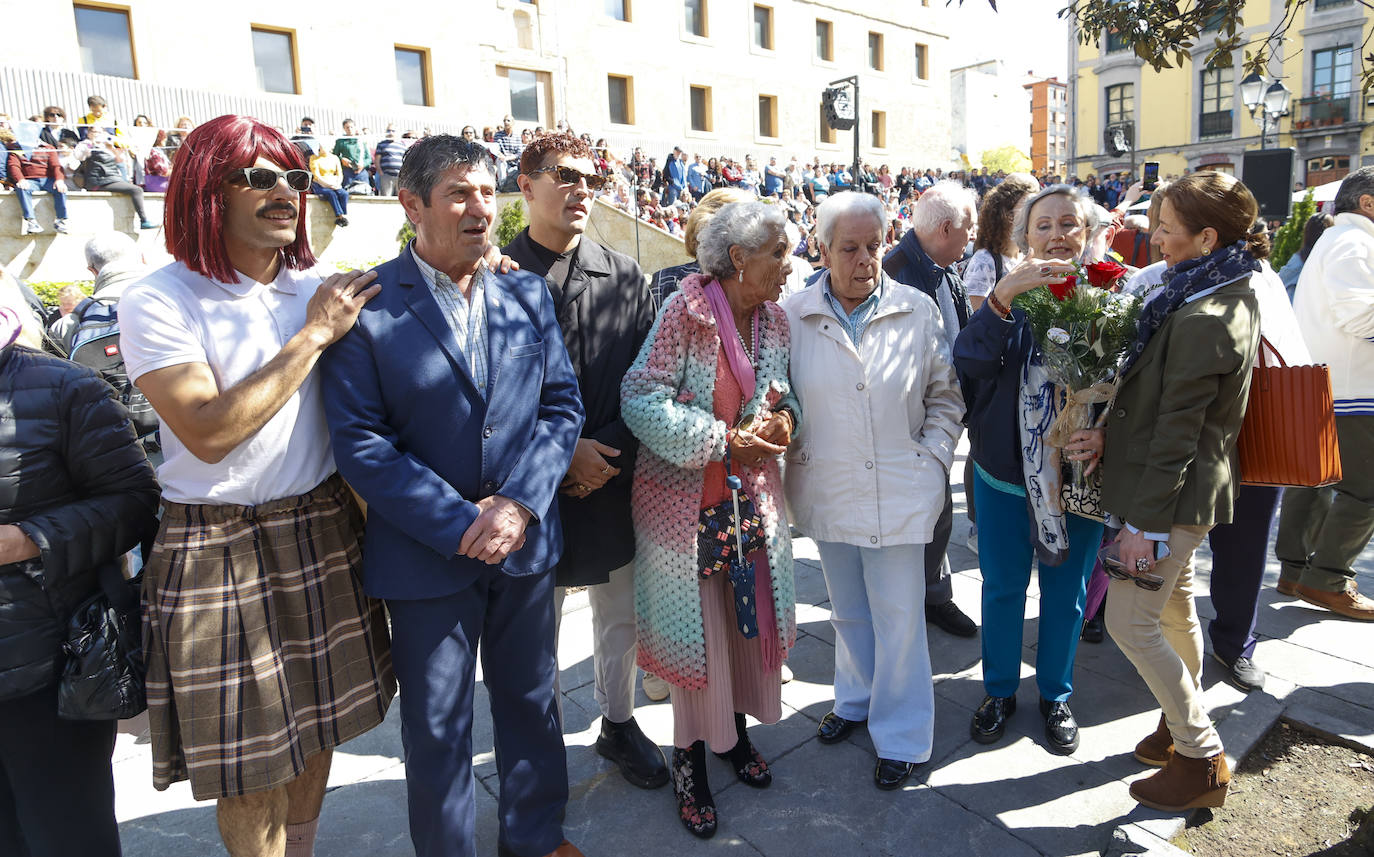 Cimavilla vibra en su homenaje a Rambal