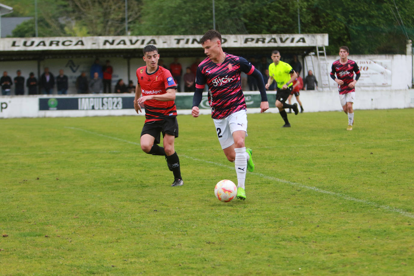 Las mejores jugadas del Luarca - Sporting B