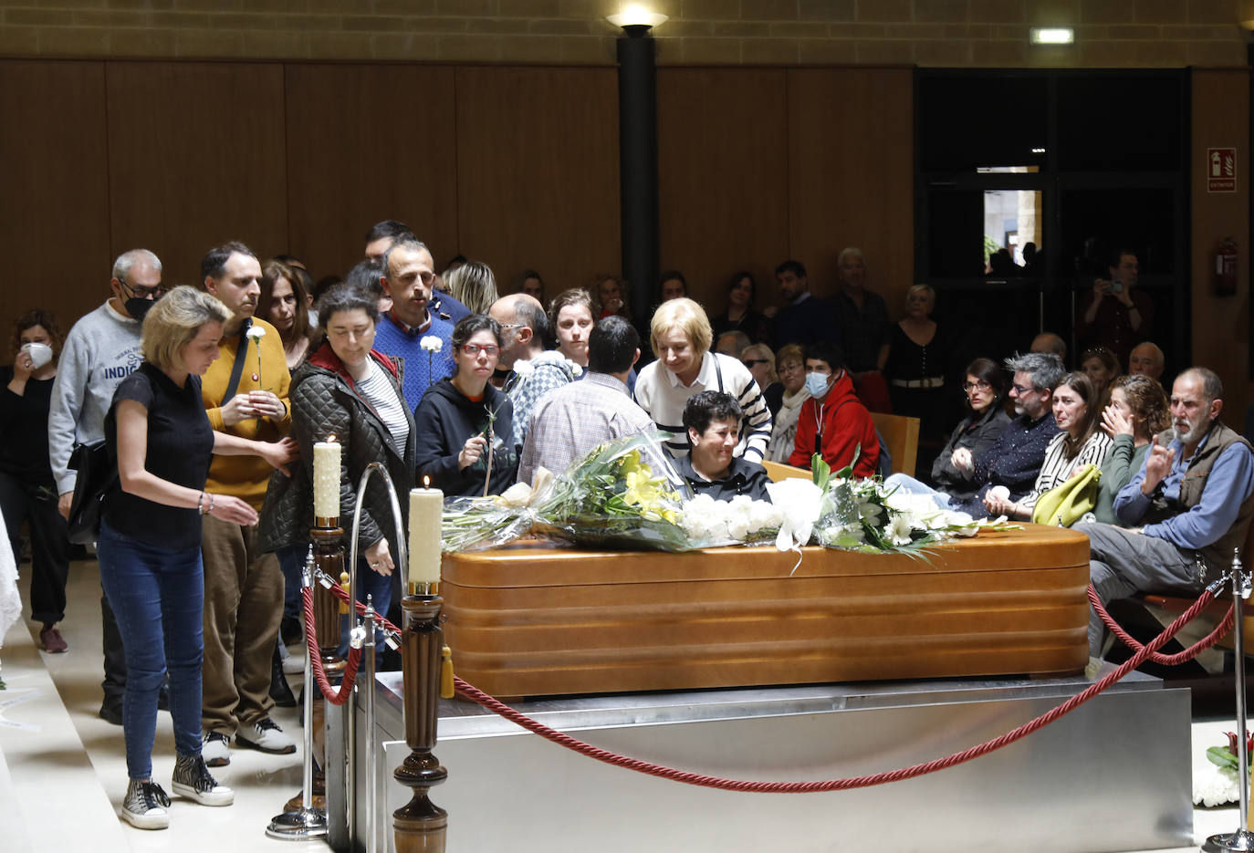 Gijón llora y se despide de Ángela Gil