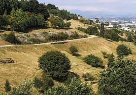 La Ronda Norte discurrirá por el Naranco; en la imagen, la pista finlandesa, muy utilizada por los ovetenses.