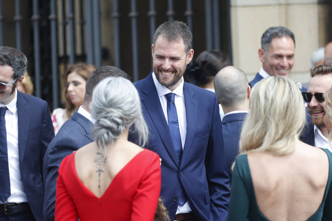 Ángela Pumariega sella su amor en San Pedro