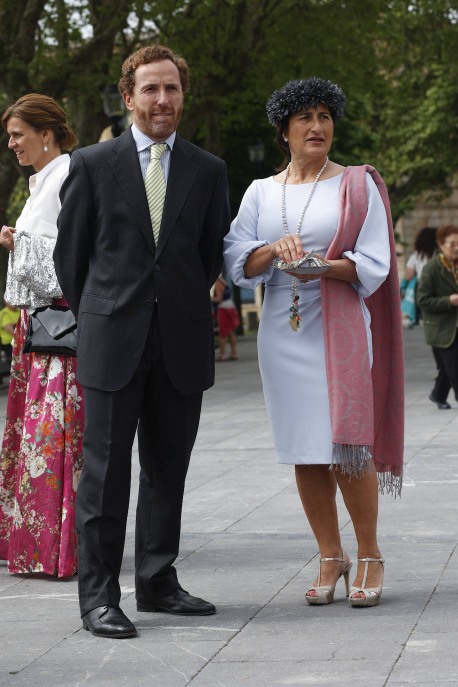 Ángela Pumariega sella su amor en San Pedro