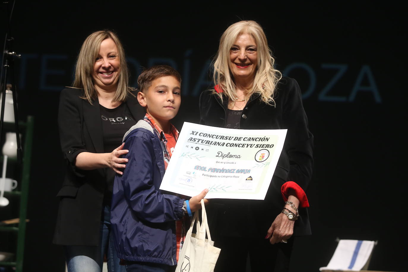 Entrega de premios del Concurso de la Canción Asturiana