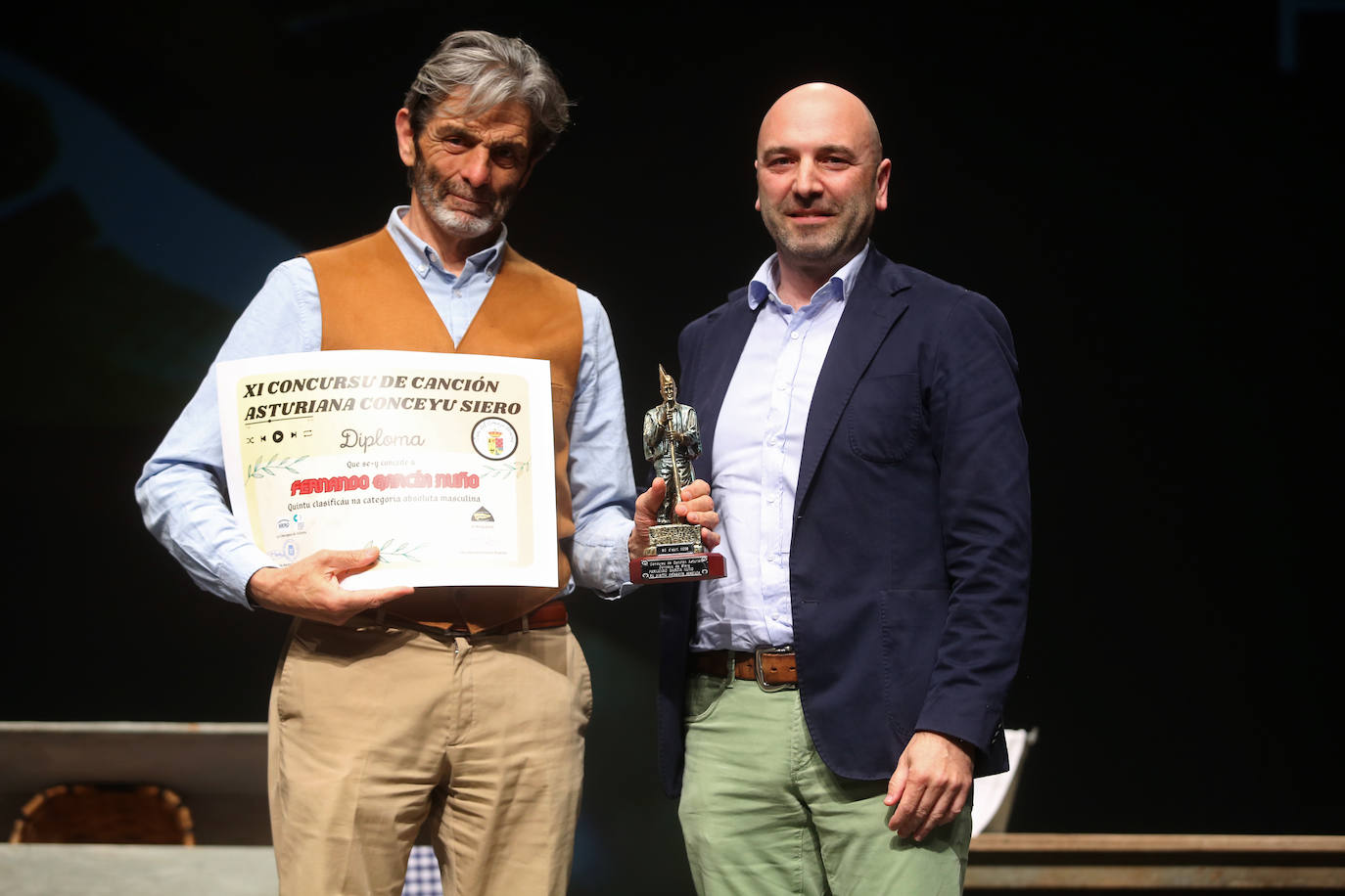 Entrega de premios del Concurso de la Canción Asturiana