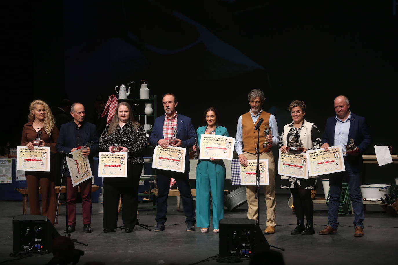 Entrega de premios del Concurso de la Canción Asturiana