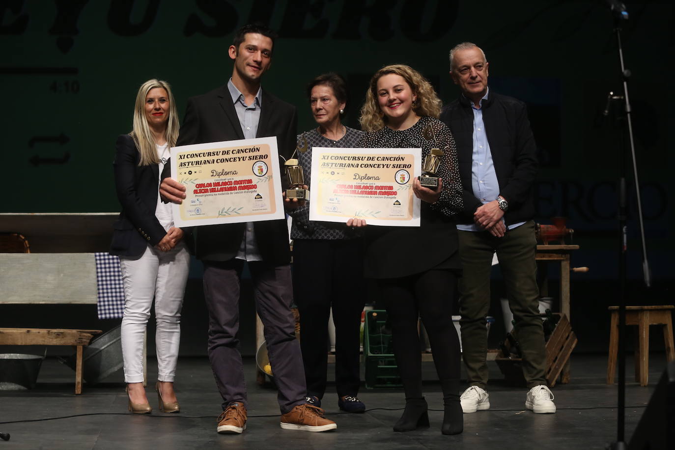 Entrega de premios del Concurso de la Canción Asturiana