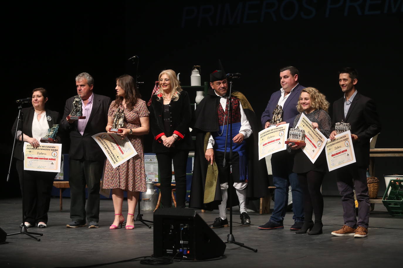 Entrega de premios del Concurso de la Canción Asturiana