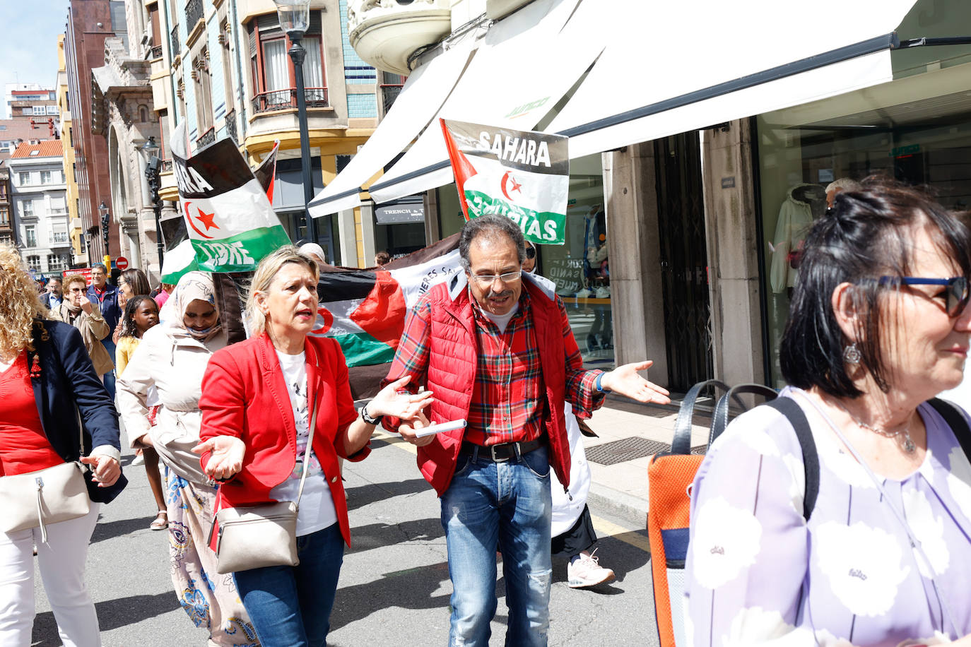 Clamor en Gijón por «trabajo digno, derechos y subida salarial»