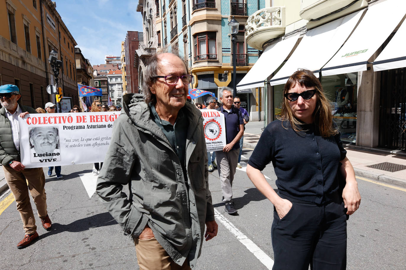 Clamor en Gijón por «trabajo digno, derechos y subida salarial»