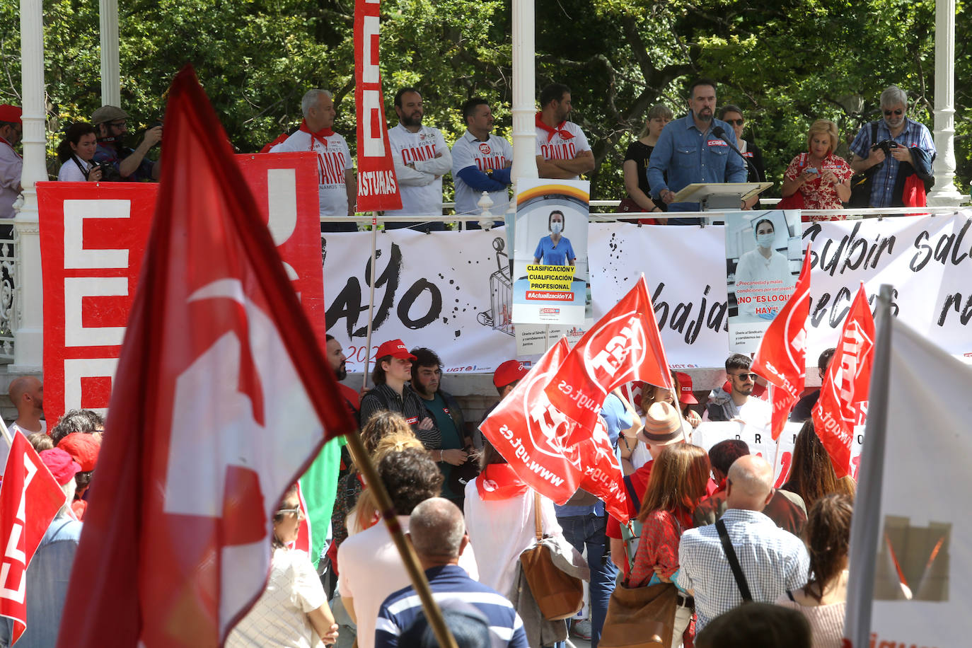 Un Primero de Mayo para exigir el reparto de la riqueza