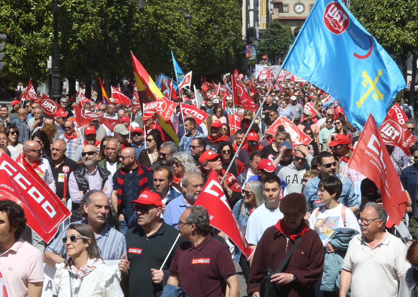 Un Primero de Mayo para exigir el reparto de la riqueza