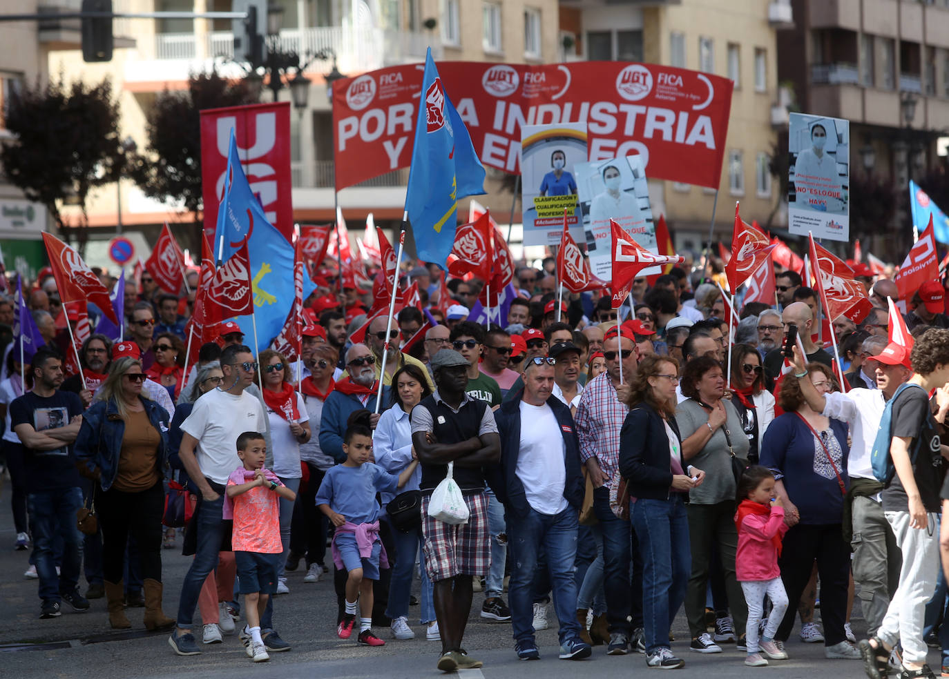 Un Primero de Mayo para exigir el reparto de la riqueza
