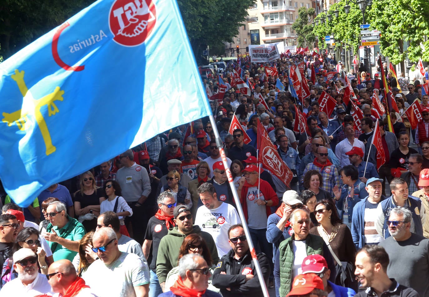 Un Primero de Mayo para exigir el reparto de la riqueza