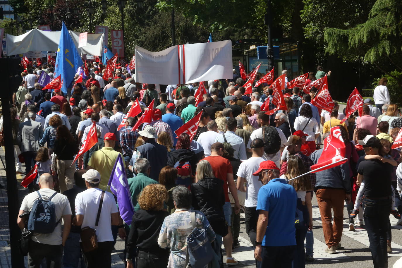 Un Primero de Mayo para exigir el reparto de la riqueza