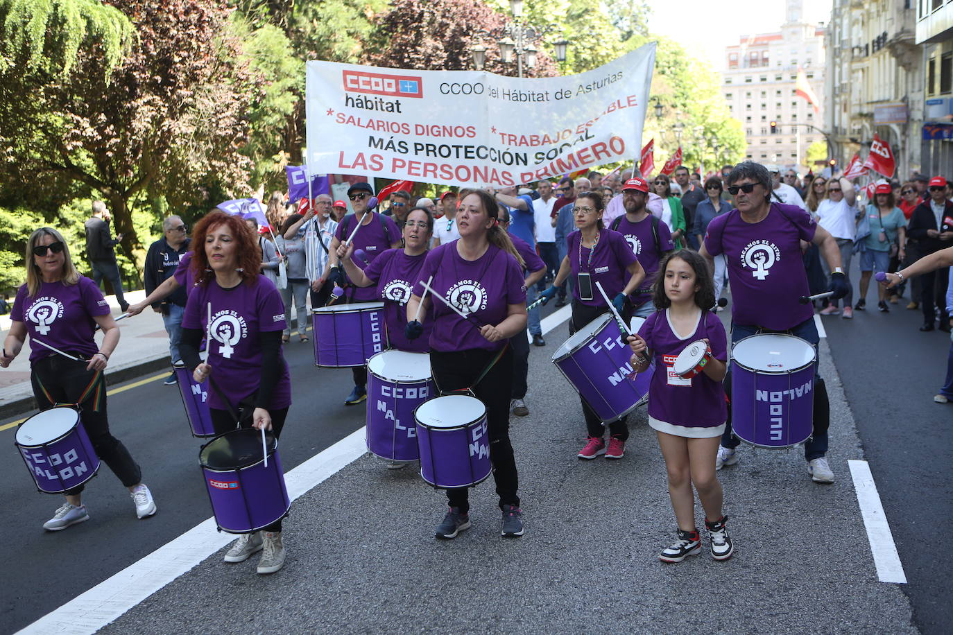 Un Primero de Mayo para exigir el reparto de la riqueza