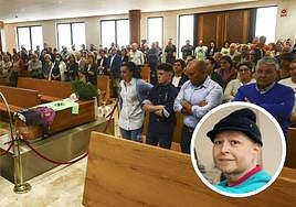 La ceremonia por el recuerdo de Roberto González tuvo lugar esta tarde en El Salvador.