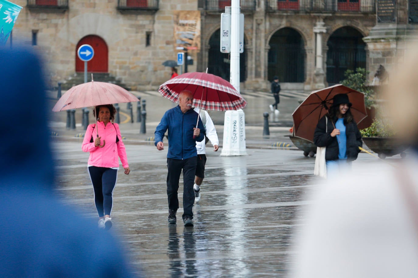 Asturias, del calor a la lluvia