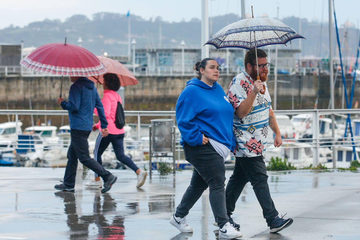 Asturias, del calor a la lluvia