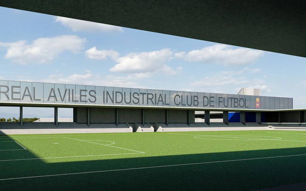 Así será la nueva ciudad deportiva del Real Avilés
