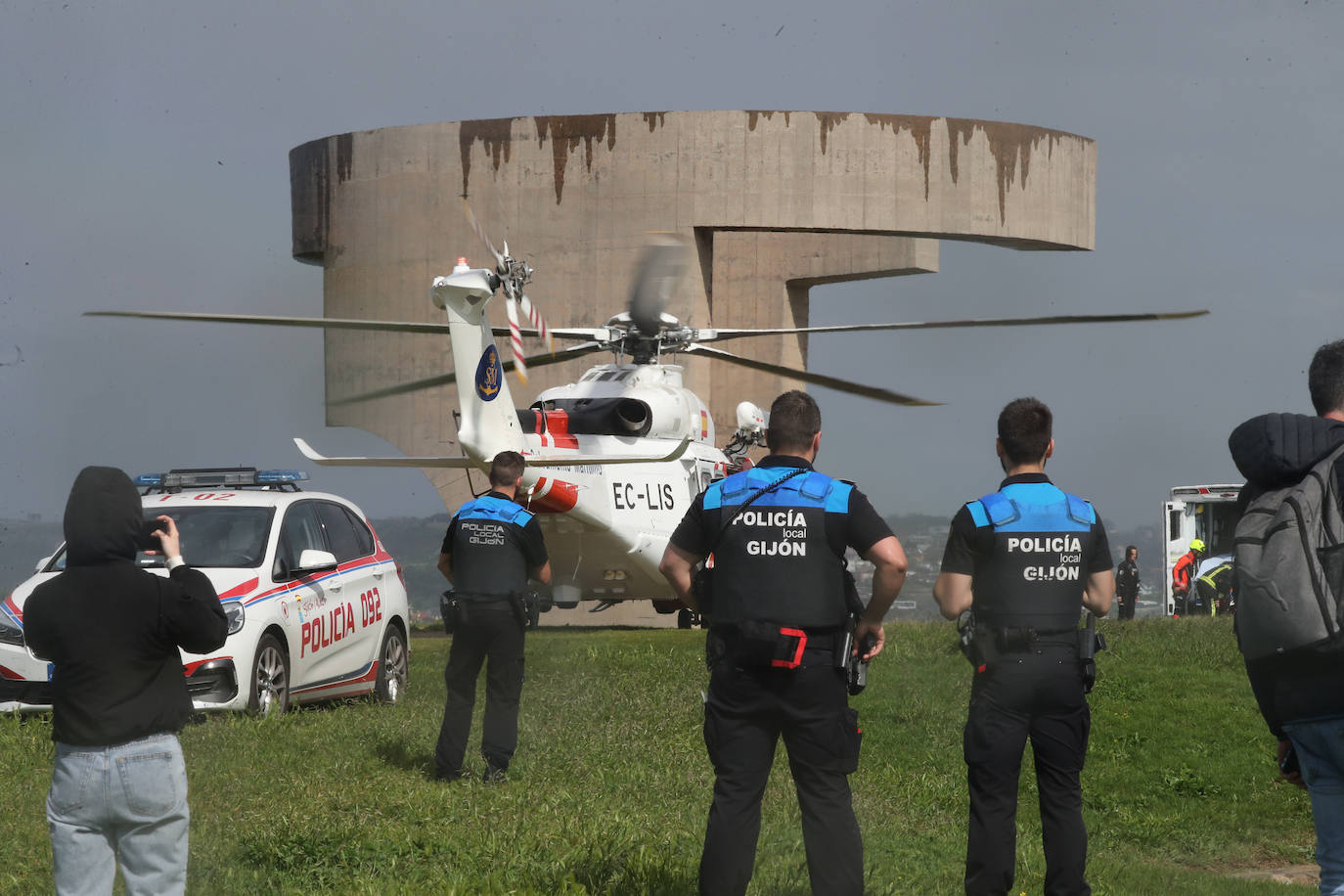 Muere un hombre al caer por el cerro de Santa Catalina