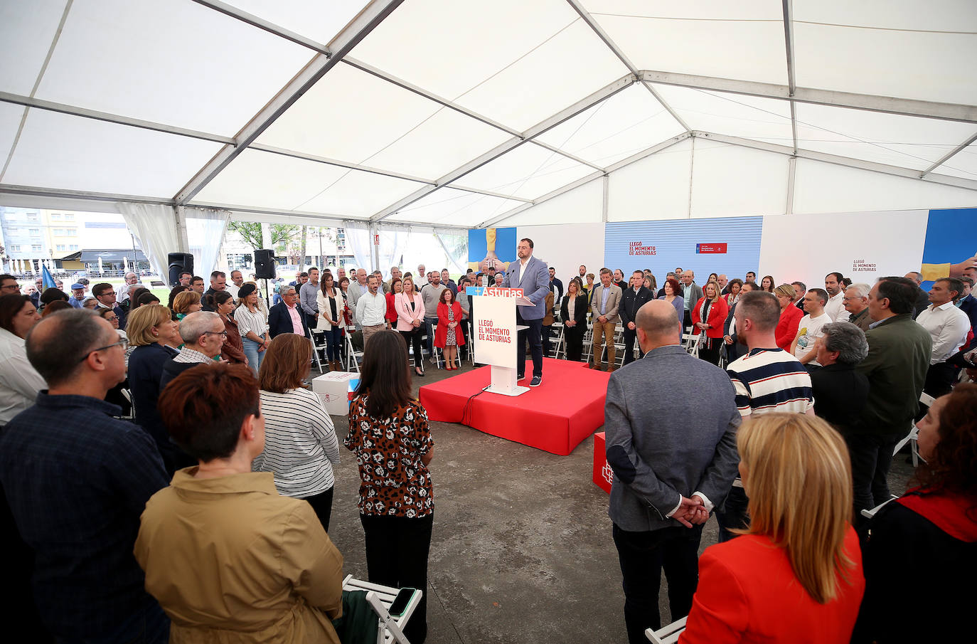 El PSOE presenta a sus candidatos para las elecciones