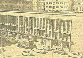 El mercado de San Agustín, en 1973.