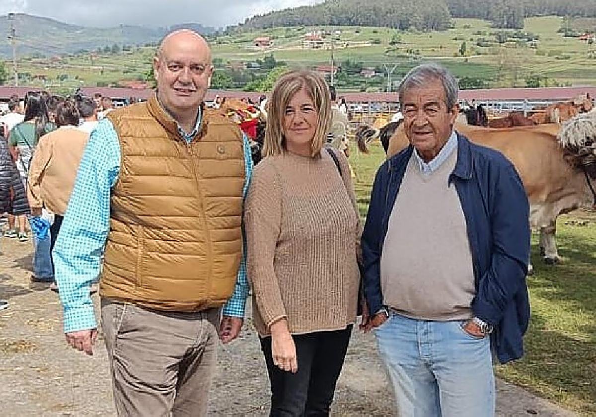 Pedro Leal, Mar García y Francisco Álvarez-Cascos.