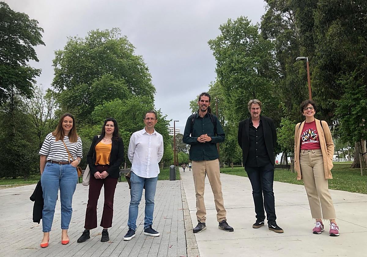 Nuria Rodríguez, Ovidio Zapico, Alberto Rodríguez y Xabel Vegas.