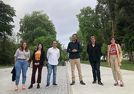 Nuria Rodríguez, Ovidio Zapico, Alberto Rodríguez y Xabel Vegas.