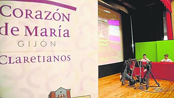 Monchu eleva el brillo del informativo escolar del Codema